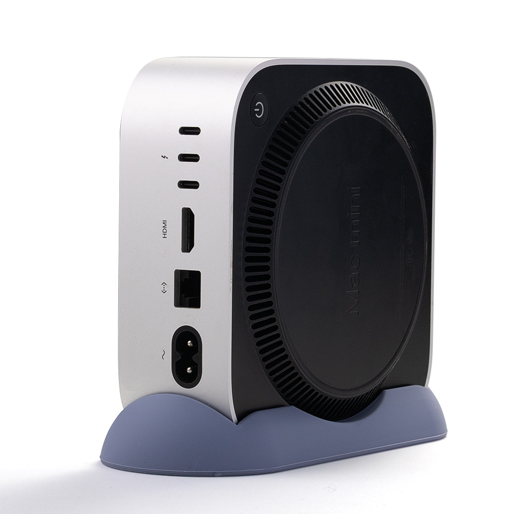 Mac Laptop Accessories - Silicone Vertical Stand for Mac Mini