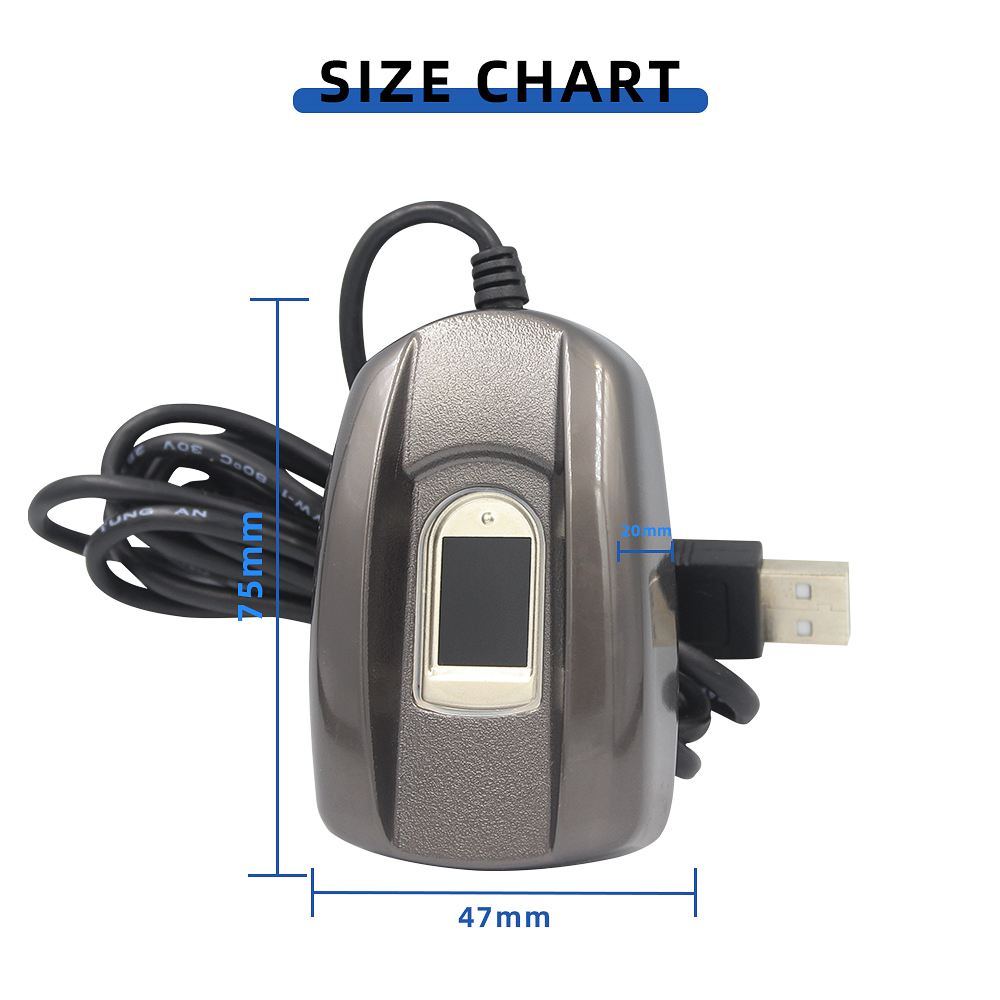Fingerprint Reader Usb - Semiconductor USB Fingerprint Reader Scanner for