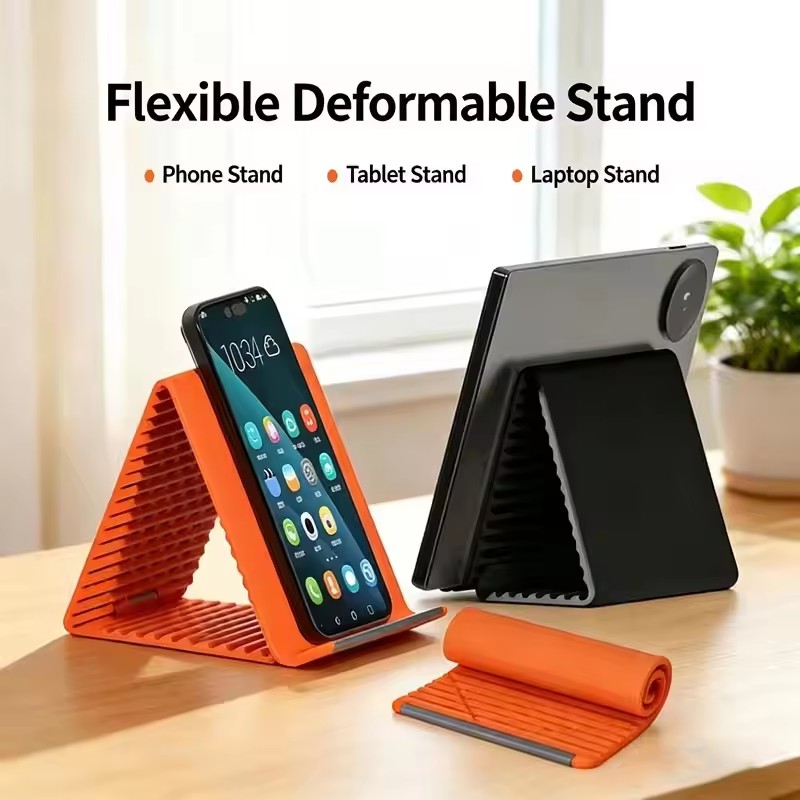 Laptop Accessories Holder - Lazy Portable Phone Stand Silicone Desktop