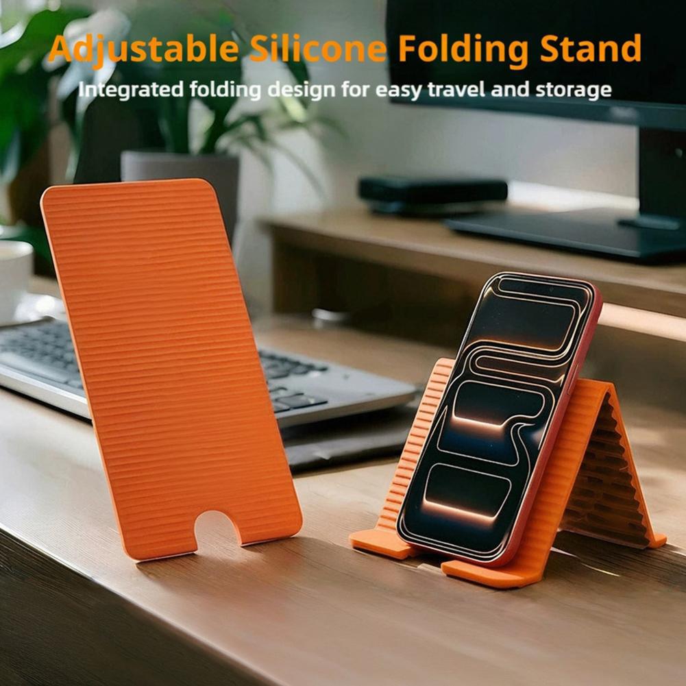 Laptop Accessories Holder - Flexible Foldable Silicone Phone Holder For