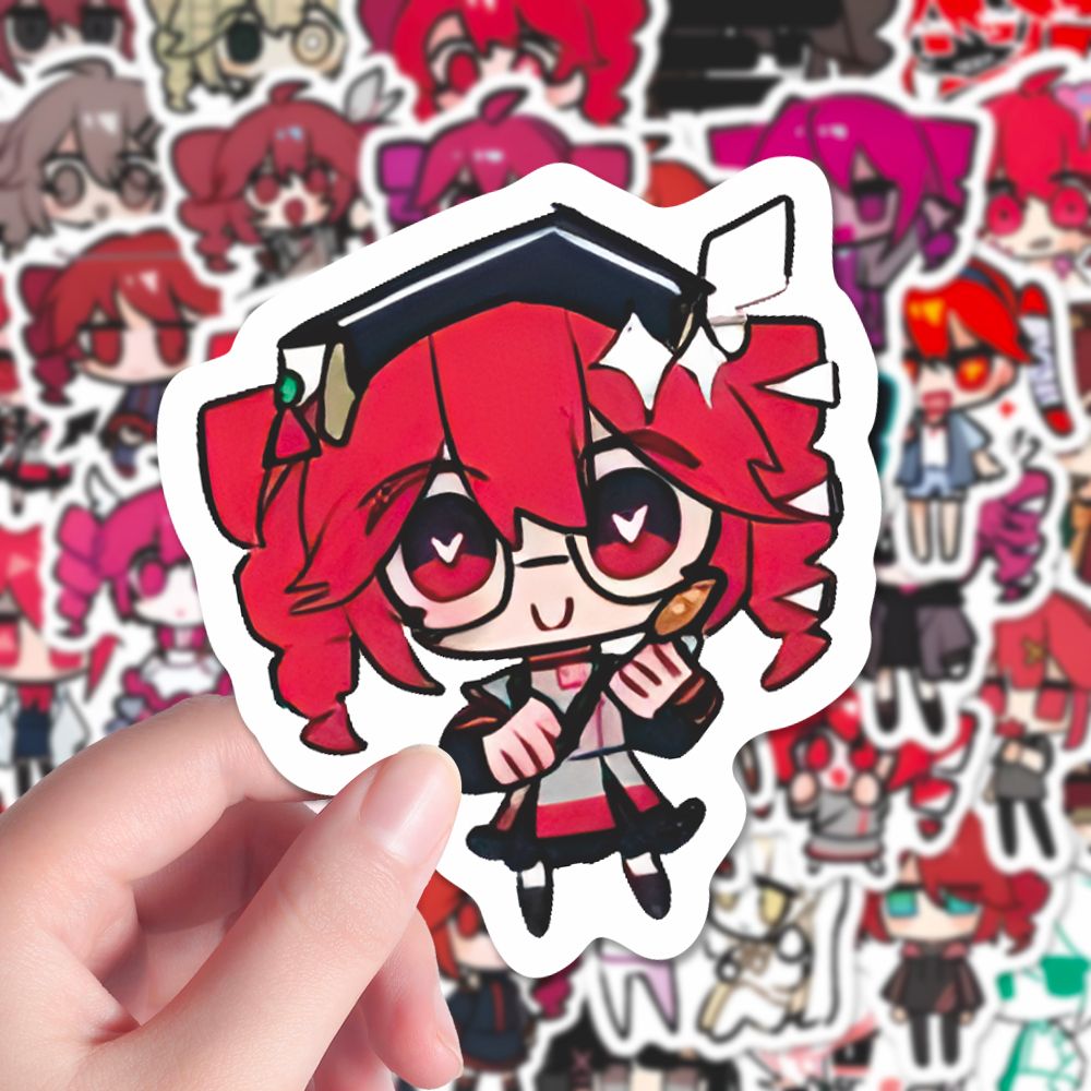 Laptop Accessories For Gift - 100PCS Kasane Teto Anime Stickers Cartoon