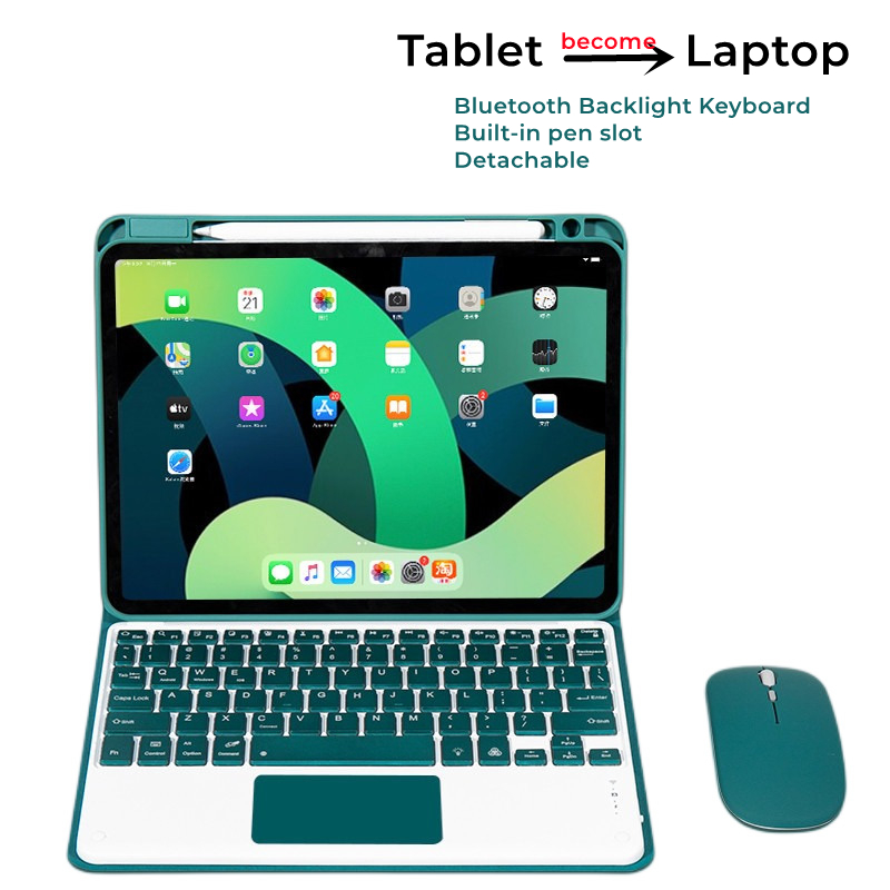 Backlight Keyboard Case Mouse  - Laptop Accessories Combo recension och pris