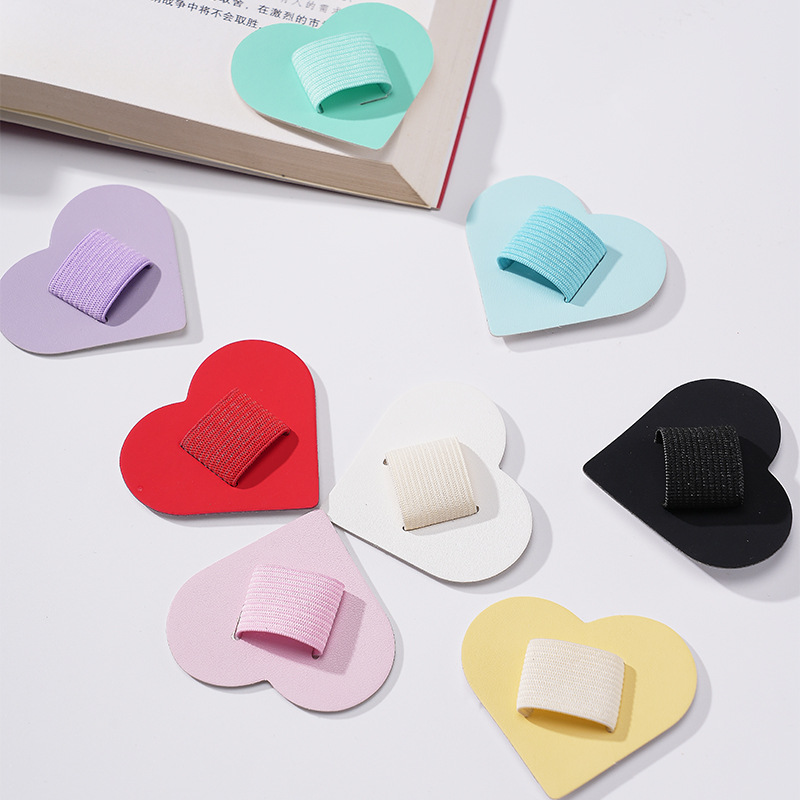 2pcs Heart PU Leather Self Adh - Laptop Accessories Holder recension och pris