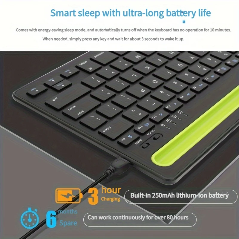Bluetooth Keyboard Compatible  - Laptop Accessories Holder recension och pris