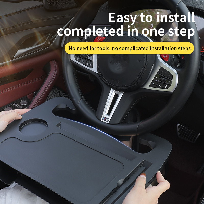 2-IN-1 Car Steering Wheel Tabl - Laptop Accessories Holder recension och pris