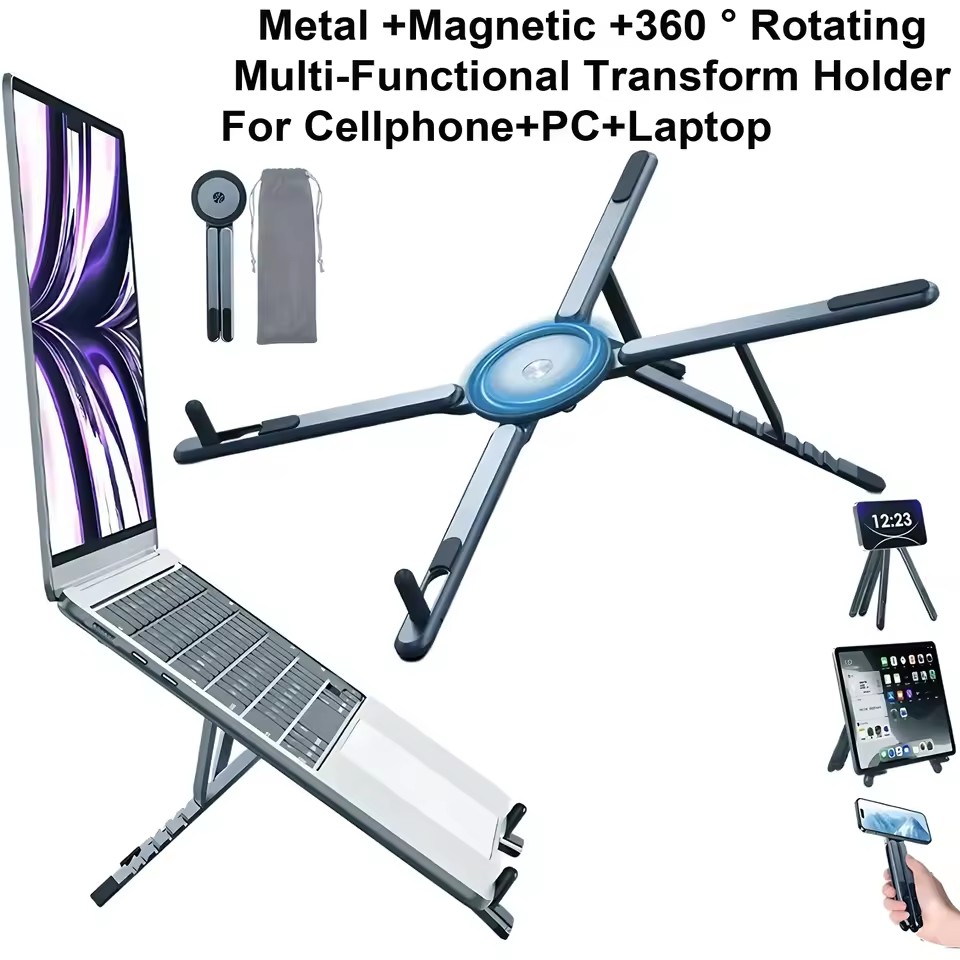 Portable Magnetic Phone Holder - Laptop Accessories Holder recension och pris