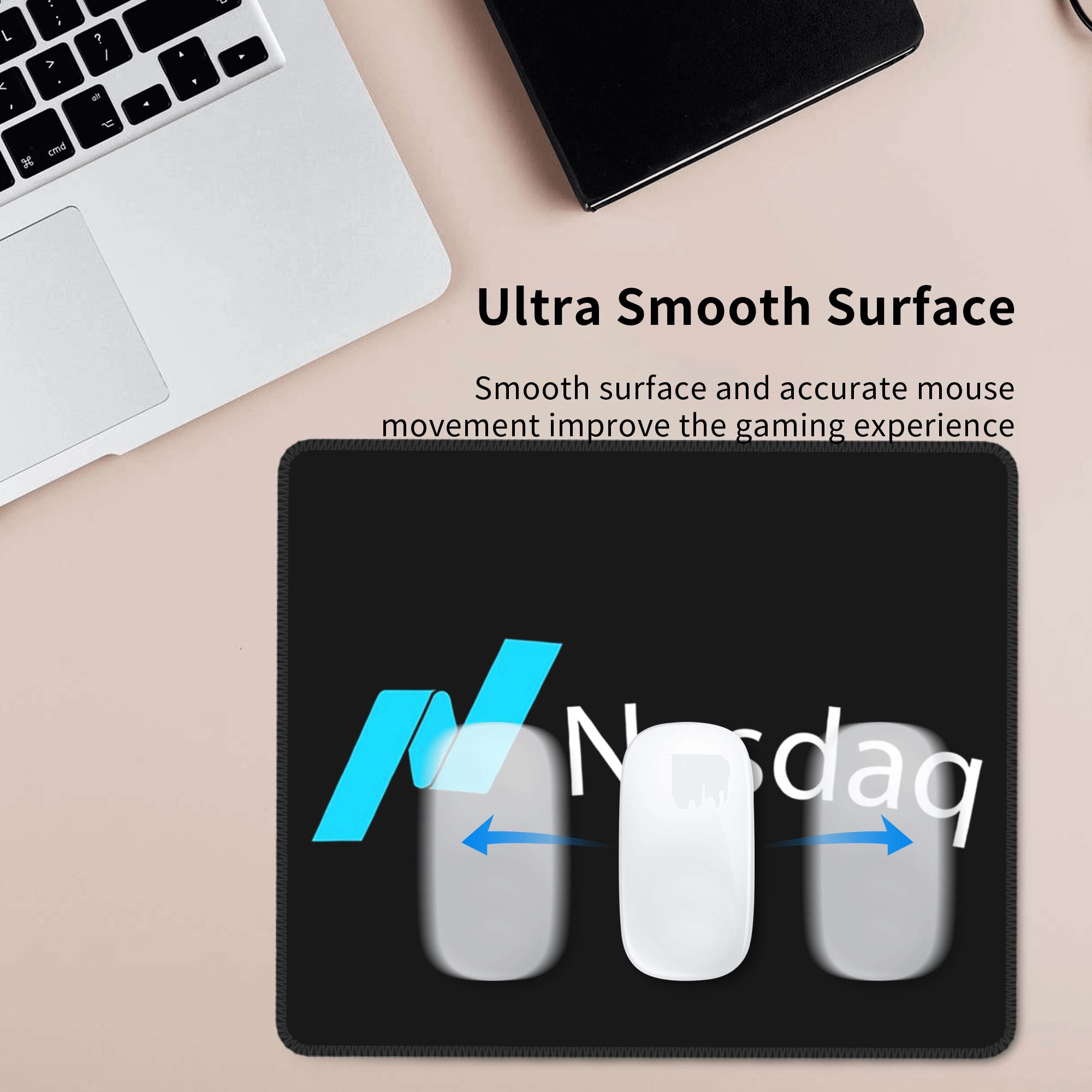 Nasdaq stock market Mouse Pad  - Laptop Accessories Bundle recension och pris