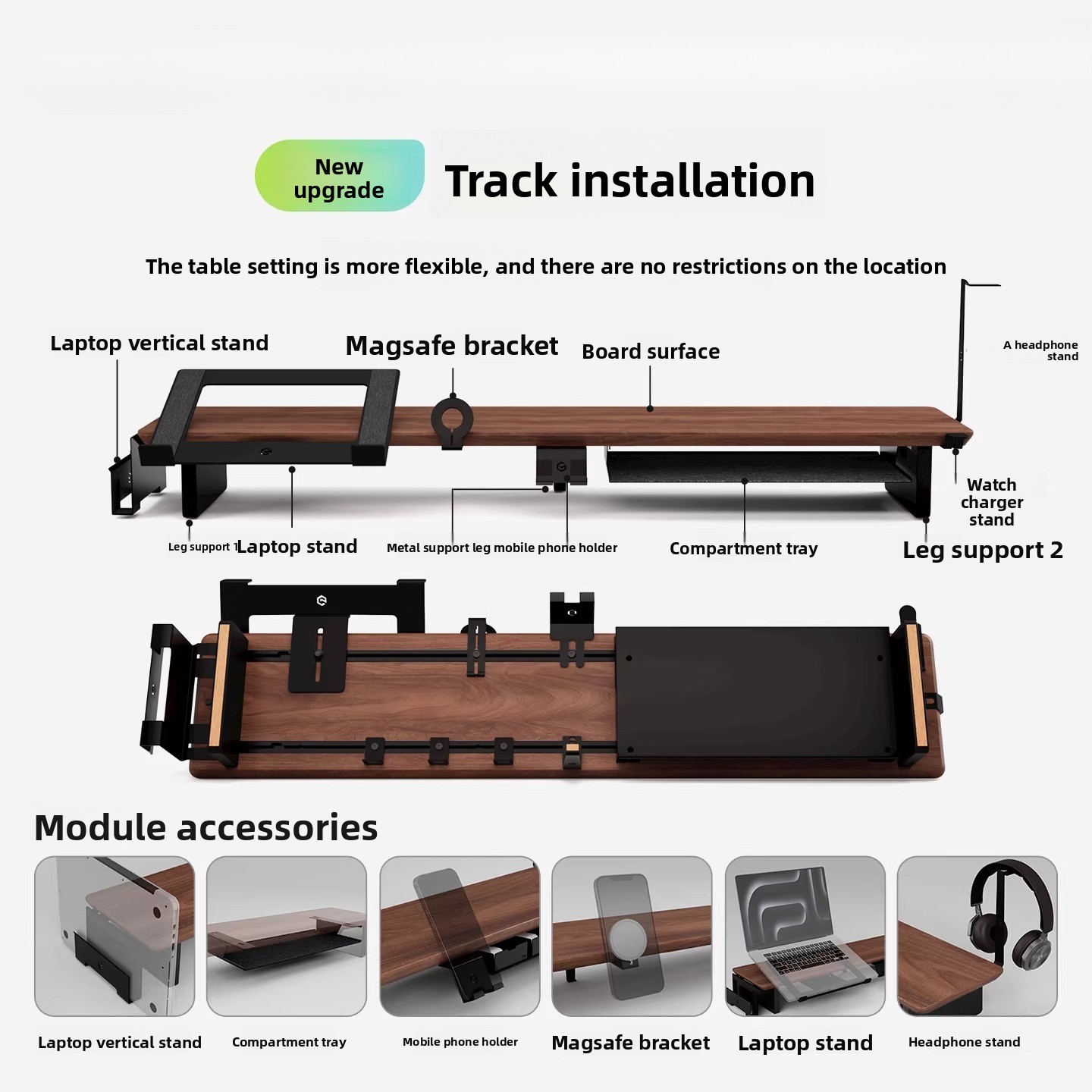 Z3 Pro Accessory Monitor Metal - Laptop Accessories Holder recension och pris
