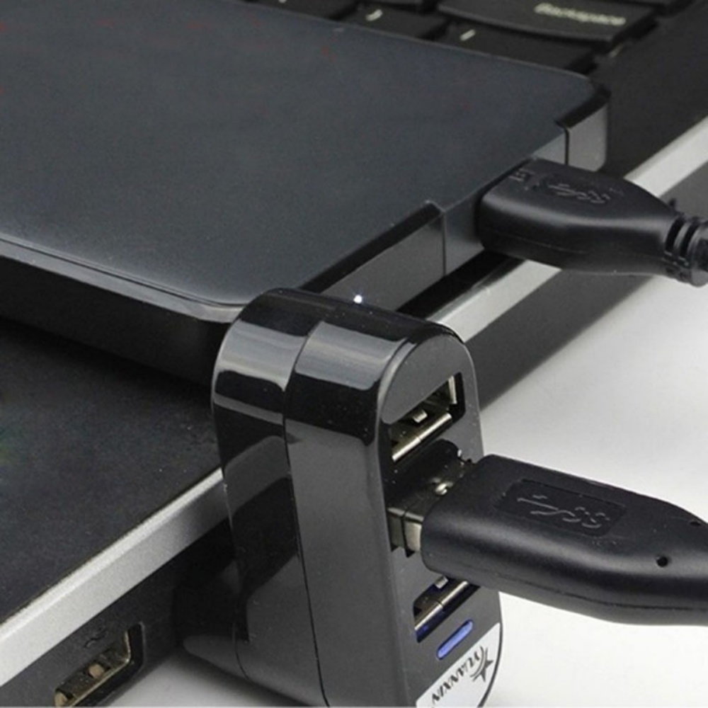 USB 2.0 Hub 3 Ports 180° Rotat - Mac Laptop Accessories recension och pris