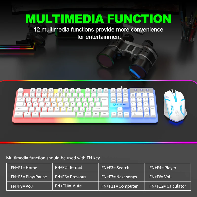 NG GTX350 Gaming Keyboard Mous - Laptop Accessories Combo recension och pris
