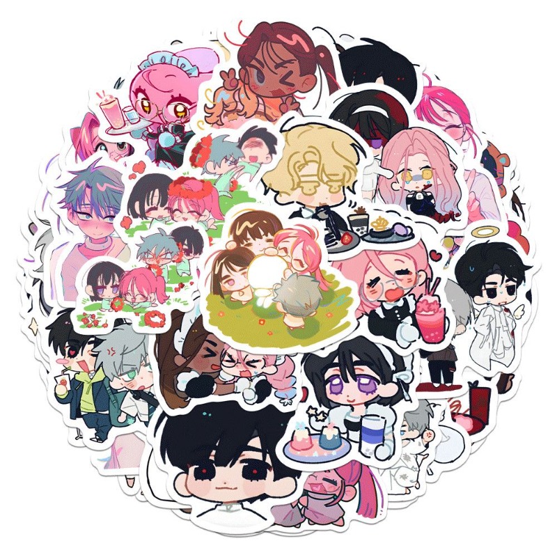 80Pcs/set Cartoon Anime Alien  - Laptop Accessories Kids recension och pris