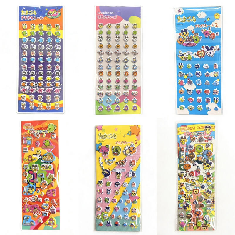 6Pcs Tamagotchi Cartoon Bubble - Laptop Accessories For Gift recension och pris