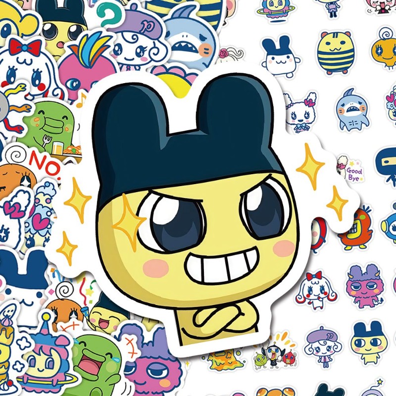 Japanese Tamagotchi Stickers E - Laptop Electronics Accessories recension och pris
