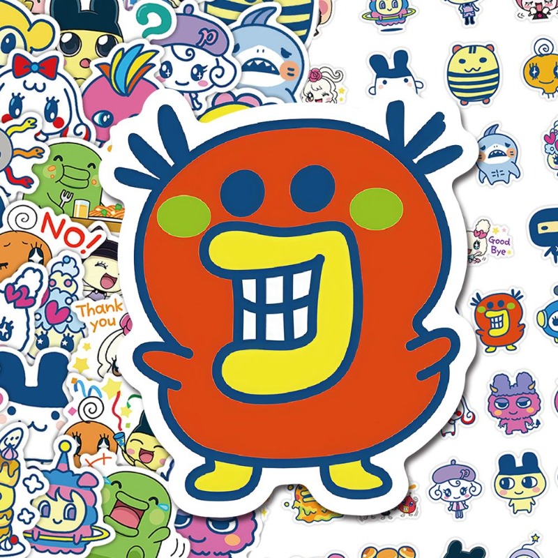 Japanese Tamagotchi Stickers E - Laptop Electronics Accessories recension och pris