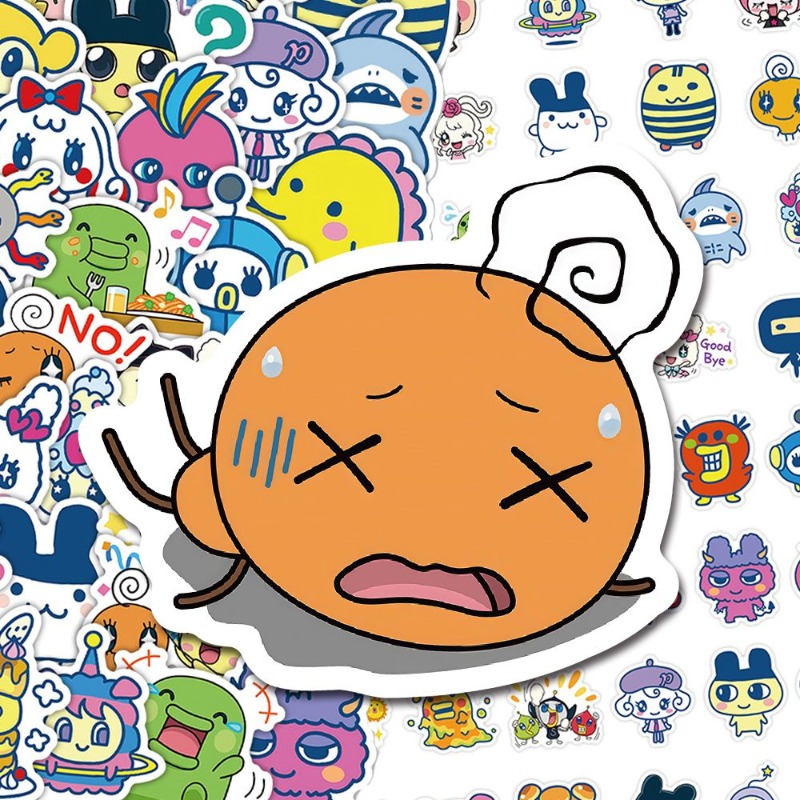 Japanese Tamagotchi Stickers E - Laptop Electronics Accessories recension och pris