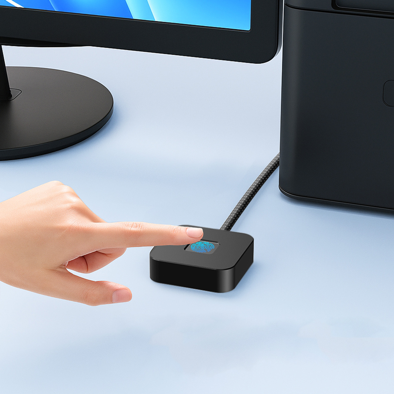 USB Fingerprint Reader with 5f - Fingerprint Reader Usb recension och pris