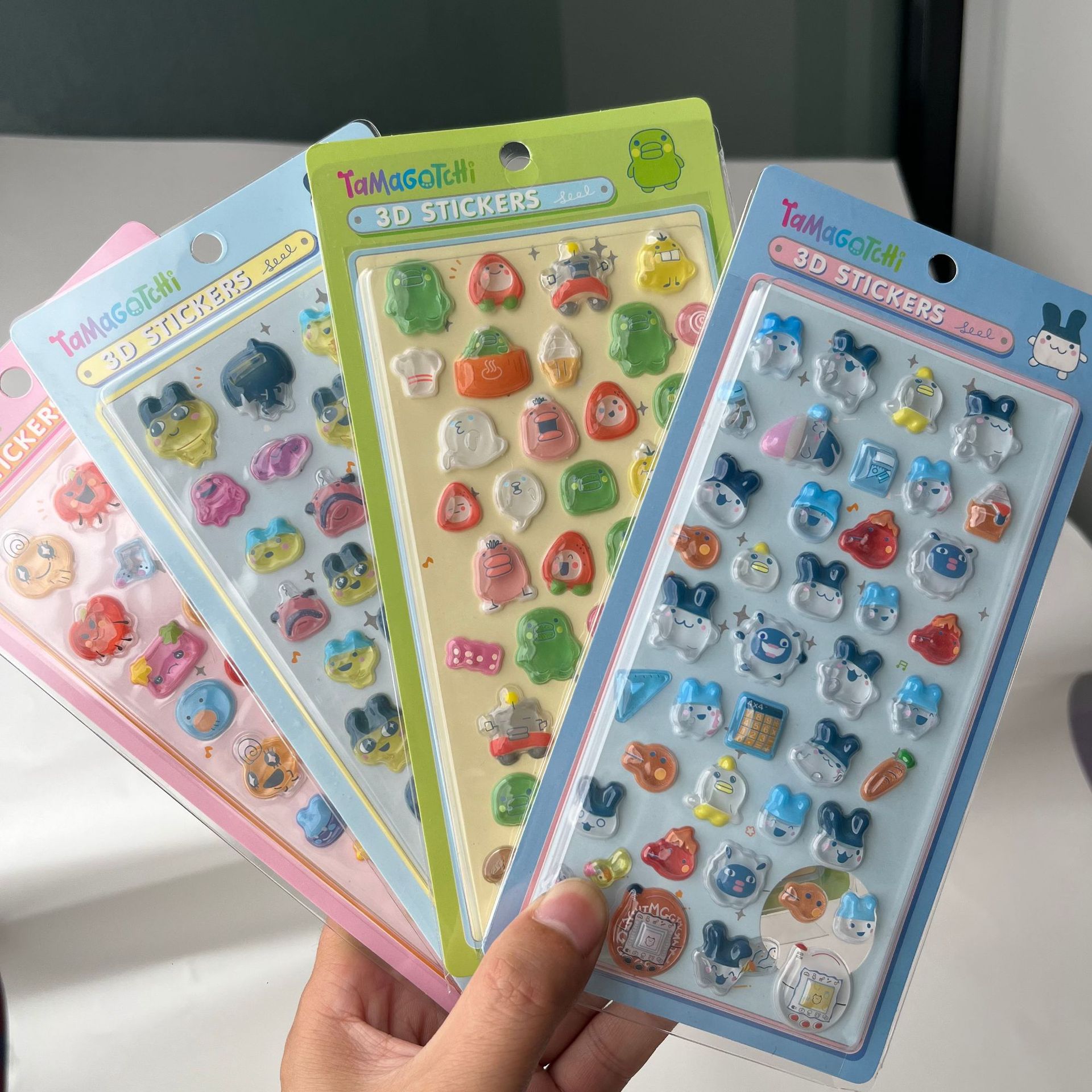 Cute Tamagotchi 3D Puffy Stick - Laptop Accessories For Gift recension och pris