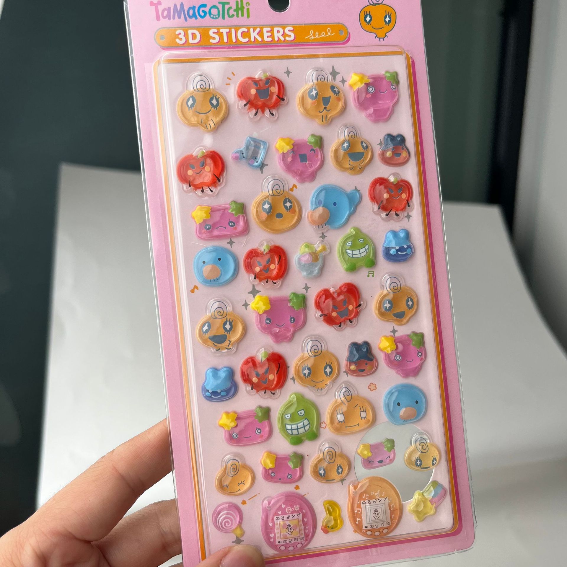 Cute Tamagotchi 3D Puffy Stick - Laptop Accessories For Gift recension och pris