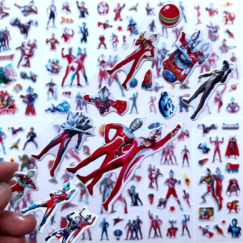 10pcs Cartoon Ultraman 3D Bubb - Laptop Accessories Kids recension och pris