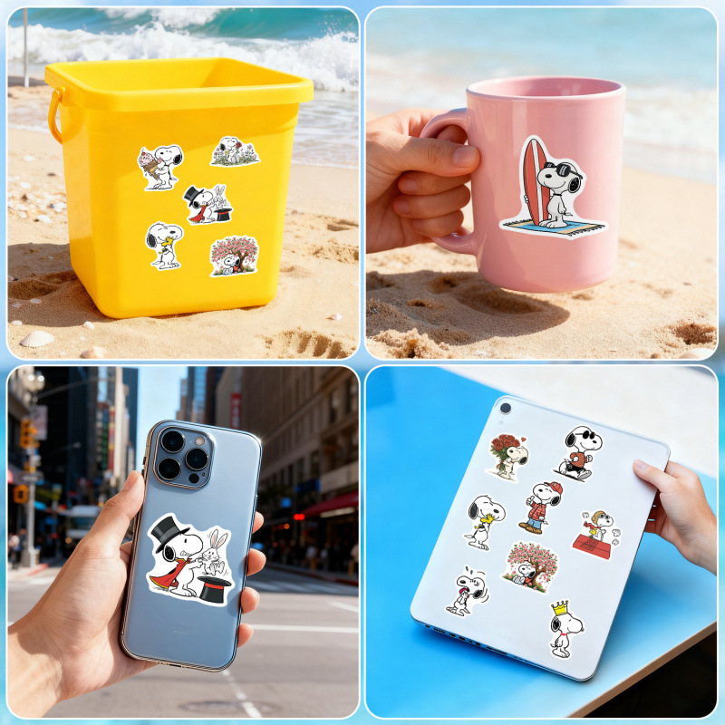 50pcs Kawaii Cartoon Snoopy St - Laptop Accessories Kids recension och pris