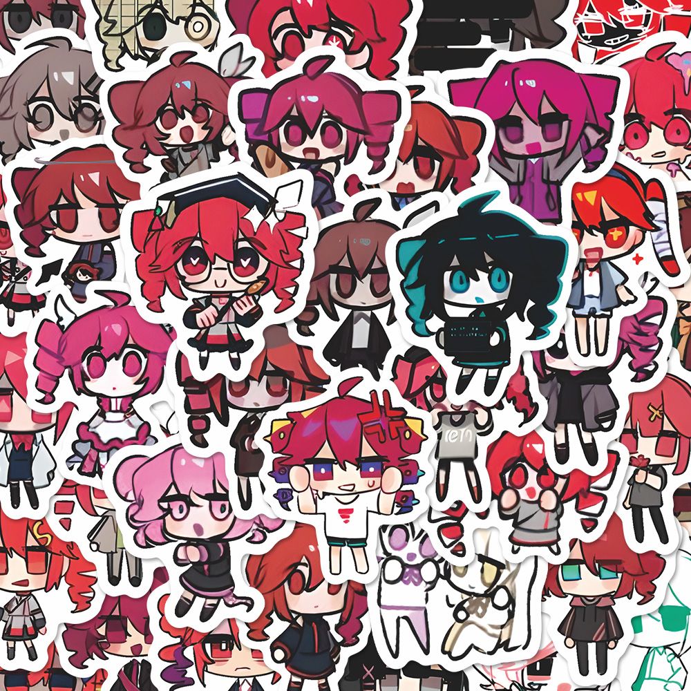 100PCS Kasane Teto Anime Stick - Laptop Accessories For Gift recension och pris