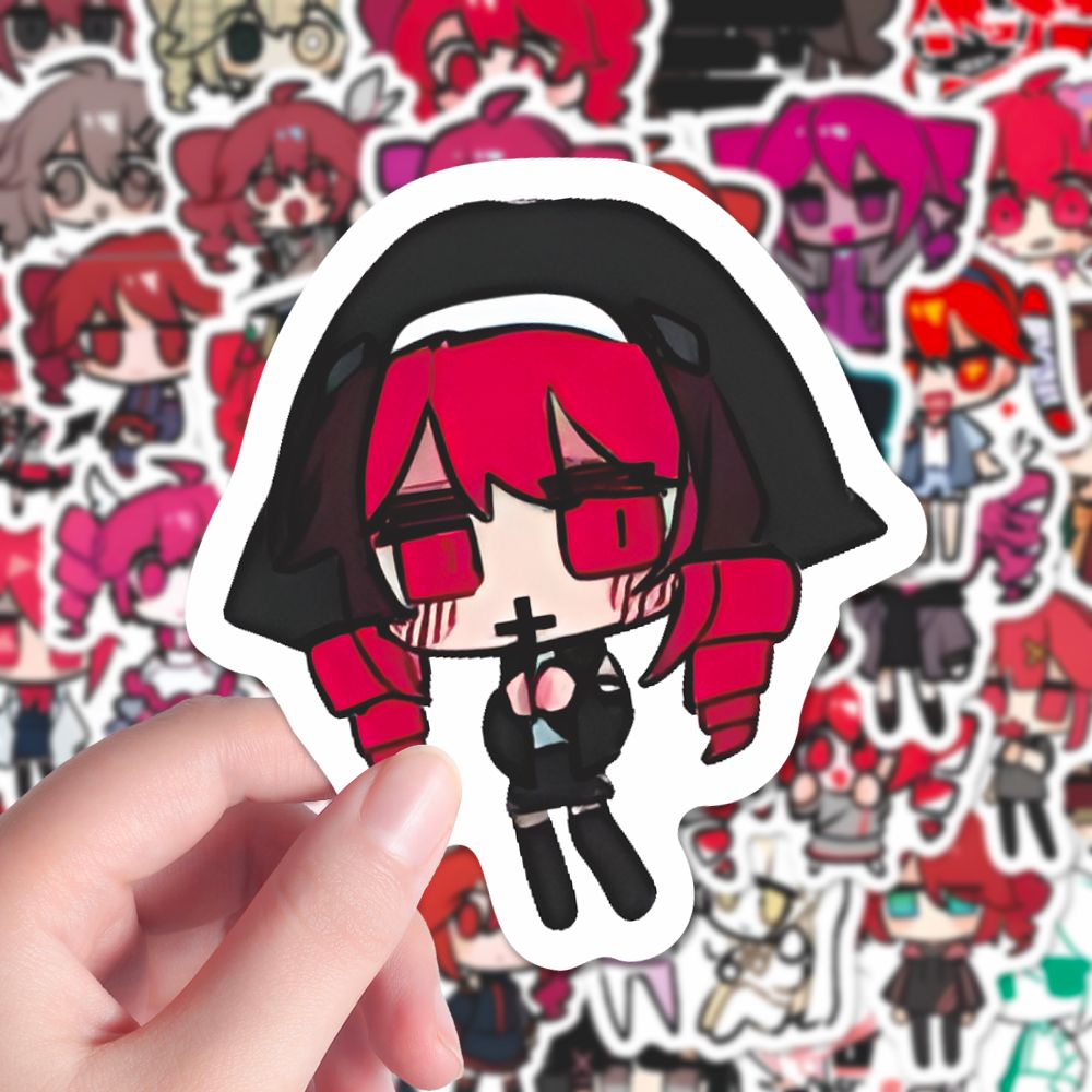 100PCS Kasane Teto Anime Stick - Laptop Accessories For Gift recension och pris
