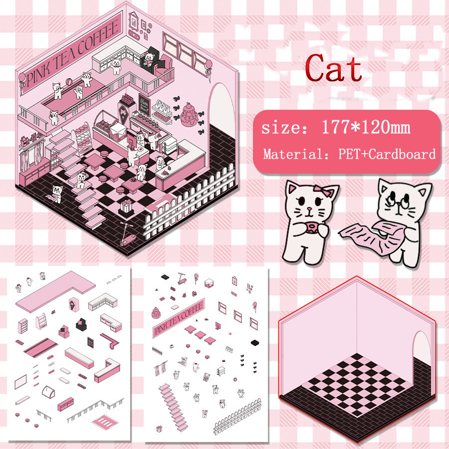 Cartoon 3D Animal Miniature Sc - Laptop Accessories For Gift recension och pris